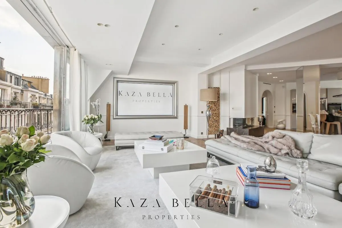 Kaza Bella - Trocadero, Amazing Eiffel Tower View Apartment Paris