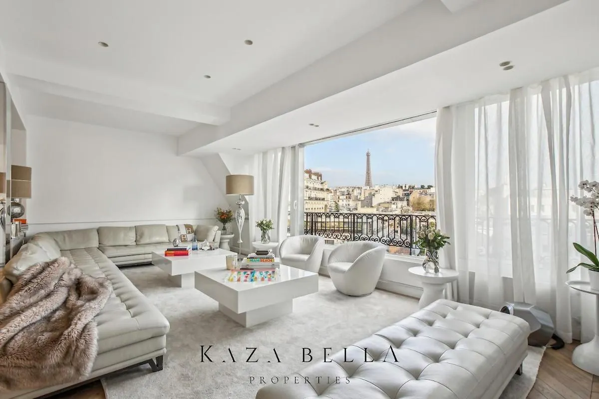 Kaza Bella - Trocadero, Amazing Eiffel Tower View location